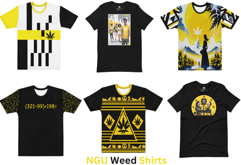 original graphic shirts black and yellow tees