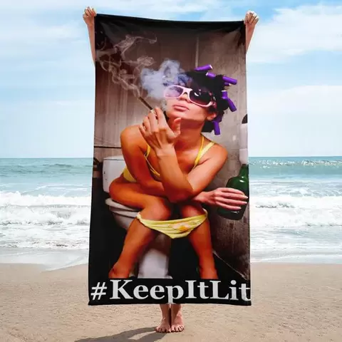 beach towel for vacation 